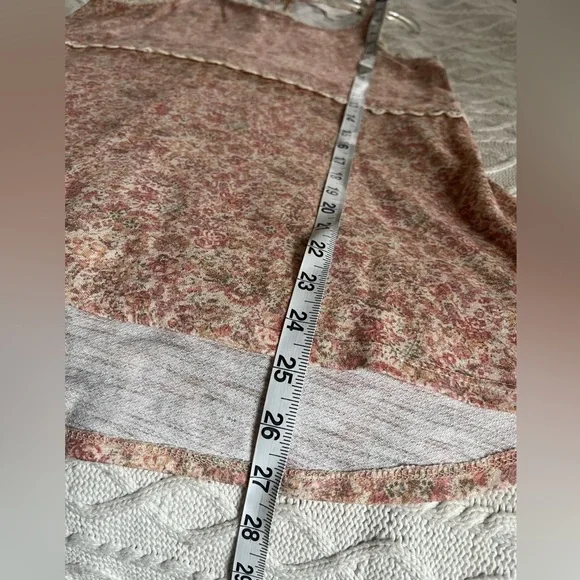 Lauren Conrad Floral Tank with Embroidery Detail Women’s Size Small - Picture 8 of 12